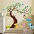 cheap Wall Stickers-Removable Monkey On The Tree Wall Stickers Hot Selling Wall Decals For Home Decor