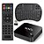 cheap TV Boxes-MXIII Amlogic S802 XBMC Fully Loaded TV Box 2G RAM 8G ROM RII i8 Airmouse QWERTY Keyboard Bundle Kit 2.4G 5G Dual Wifi