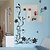 voordelige Muurstickers-doudouwo® muurstickers muur stickers, bloemen tot de edele en prachtige bloemen pvc muurstickers