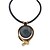levne Módní náhrdelníky-dámská evropský vintage kolo odznak korálkový náhrdelník s přívěskem popruh