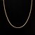 ieftine Bijuterii Bărbați-Pentru femei Lănțișoare Figaro lanț stil minimalist 18K Placat cu Aur Argilă Placat Auriu Auriu Coliere Bijuterii Pentru Petrecere Nuntă Casual Zilnic Sport