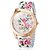 cheap Fashion Watches-Women&#039;s Flower Color Dial The Elastic Flower Band Strap Watch Quartz Bracelet Watch (Assorted Colors) Cool Watches Unique Watches