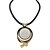 levne Módní náhrdelníky-dámská evropský vintage kolo odznak korálkový náhrdelník s přívěskem popruh