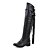 cheap Women&#039;s Boots-Women&#039;s Shoes Spring / Winter Low Heel &gt;50.8 cm / Over The Knee Boots Tassel Black / White / Brown / Party &amp; Evening
