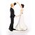 baratos Decorações de Bolo-Decorações de Bolo Tema Clássico Casal Clássico Resina Casamento com Caixa de Ofertas