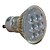 tanie Żarówki-3W GU10 Żarówki punktowe LED 9 SMD 2835 3000 lm Ciepła biel / Zimna biel AC 220-240 V