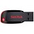 Недорогие USB флеш-накопители-SanDisk 64 Гб флешка диск USB USB 2.0 пластик Без шапочки-основы / Компактный размер