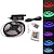 preiswerte WLAN-Steuerung-Waterproof 5M 300x5050 SMD RGB Light LED Strip Lamp with 24-Button Remote Controller Set (12V)