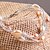 billige Armbånd-Perle Lyserød Kæde Perle Armbånd Smykker Til Daglig
