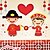 voordelige Muurstickers-doudouwo® muurstickers muur stickers, romantiek van het geluk huwelijk pvc muurstickers