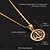 cheap Pendant Necklaces-Synthetic Diamond Pendant Necklace Vintage Necklace Ladies Cute Crystal Rhinestone Gold Plated Gold Necklace Jewelry For