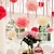 Недорогие Воздушные шары-8 дюймовые бумаги цветок Декорации для вечеринок - набор из 4 (больше цветов)