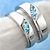 Χαμηλού Κόστους Μοδάτο Δαχτυλίδι-Για Ζευγάρια Δαχτυλίδια Ζευγαριού Ασημί Ασήμι Στερλίνας Ζιρκονίτης Γάμου Πάρτι Καθημερινά Causal Κοστούμια Κοσμήματα
