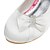 abordables Chaussures filles-Fille Chaussures Satin Printemps / Eté / Automne Confort Chaussures à Talons Noeud pour Blanc / Rouge / Rose / Mariage / Mariage / Gomme