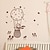 abordables Autocollants muraux-stickers muraux autocollants de mur, moderne, le petit prince et le renard dans un ballon pvc stickers muraux