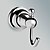 זול קולקציה למקלחת-Chrome Finish Bathroom Accessories Brass Single Robe Hook