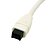 tanie Kable USB-IEEE 1394a 6pin męski żeński do 1394b FireWire 400 kabel do 800 przewód Conventer biały dla imacbook