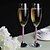 cheap Toasting Flutes-Material Crystal Toasting Flutes Gift Box Holiday Classic Theme All Seasons