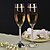cheap Customized Prints and Gifts-Crystal Toasting Flutes Gift Box Classic Theme All Seasons