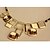 abordables Collier-Wendy Women&#039;s European Style Cut Out Square Short Necklace