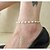 זול תכשיטי גוף-Women&#039;s Fashion Handmade Beads Anklets