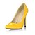 cheap Women&#039;s Heels-Women&#039;s Spring / Summer / Fall / Winter Heels / Pointed Toe Patent Leather Office &amp; Career / Dress Stiletto HeelBlue / Yellow / Ivory /