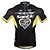 cheap Men&#039;s Clothing Sets-SANTIC Men&#039;s Short Sleeve Cycling Jersey with Shorts - Yellow / Black Bike Jersey Bib Tights Padded Shorts / Chamois Breathable 3D Pad Quick Dry Winter Sports Polyester Patchwork Clothing Apparel