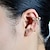 ieftine Inele de Ureche-Pentru femei Cătușe pentru urechi Nod Funda Lux Ștras Diamante Artificiale cercei Bijuterii Auriu Pentru Nuntă Petrecere Zilnic Casual Sport