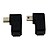 ieftine USB-dreapta / stânga în unghi de 90 de grade mini USB de sex masculin la feminin extensie adaptor conventer