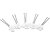 cheap Headpieces-Handmade Flower Wedding Bridal/Special Occasion Hairpins-Set Of 5