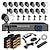 baratos Kit DVR-16CH H.264 sistema de segurança Home DVR Kit (16pc 700TVL IR-cut câmera impermeável ao ar livre, HDMI, USB 3G Wifi)