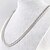 Недорогие Мужская бижутерия-Муж. форма Простой стиль Мода Ожерелья-цепочки Титановая сталь Позолота Ожерелья-цепочки Свадьба Для вечеринок Повседневные Спорт