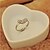 cheap Rings-Women&#039;s Alloy Ring With Heart