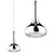 זול אורות תליון-כדורי מודרני / עכשווי LED מנורות תלויות תאורה כלפי מטה עבור מטבח חדר אוכל משרד חדר ילדים חדר משחק מסדרון לבן חם לבן 90-240V