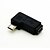 זול כבלי USB-השאירו זכר מיקרו USB בזווית של 90 מעלות כדי conventer מתאם הרחבה הנשי מיני USB