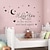 preiswerte Wand-Sticker-Wall Stickers Wall Decals, I Love You to The Moon PVC Wall Stickers