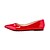 cheap Women&#039;s Flats-Women&#039;s Shoes Leatherette Spring Summer Fall Flat Heel With For Casual Dress Party &amp; Evening Black Red Blue Yellow Green
