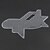 voordelige Tekenspeelgoed-Fuse beads Vliegtuig 5 mm sjabloon Muovi voor