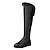 cheap Women&#039;s Boots-Women&#039;s Fall / Winter Snow Boots Leather Office &amp; Career / Dress Low Heel Black / White