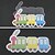 voordelige Borduurwerk-1pcs sjabloon duidelijke pennenbord kleurrijke trein patroon voor 5mm hama kralen zekering kralen diy puzzel