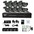 abordables Kits DVR-kavass® kit 4CH DVR (p2p, h. 264, 8 hd 800tvl cámaras de color al aire libre a prueba de agua)