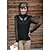 levne Dámské topy-dámská korean stylový divoký dlouhým rukávem tričko