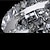 levne Vestavná světla-1-světlo 80 cm stropní svítidlo led lustr křišťálové zapuštěné osvětlení kovové chrom moderní moderní květinový design 110-120v / 220-240v