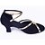 ieftine Pantofi Dans Clasic &amp; Modern-Pentru femei Pantofi Moderni Sandale Toc Îndesat Piele de Căprioară Vișiniu / Negru / Maro