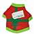 cheap Christmas gifts for pets-Shirt / T-Shirt Christmas Dog Clothes Puppy Clothes Dog Outfits Breathable Black Green Costume  Dog  Dog Shirts for Dogs