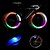 זול פנסי אופניים-אורות גלגל LED פלורסאנט Cree רכיבת אופניים 300 Lumens סוללה רכיבה על אופניים