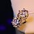 abordables Boucle d&#039;Oreille-Femme Boucles d&#039;oreille goujon Bijoux de Luxe Argent sterling Imitation Diamant Six Griffes Bijoux Pour