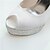 Χαμηλού Κόστους Παπούτσια Γάμου-Γυναικεία Παπούτσια Σατέν Άνοιξη / Καλοκαίρι Τακούνι Στιλέτο / Πλατφόρμα Ασημί / Μπλε / Μωβ / Γάμου / Πάρτι &amp; Βραδινή Έξοδος
