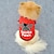 Недорогие Одежда для собак-Кошка Собака Толстовки Косплей Свадьба Зима Одежда для собак Черный Красный Костюм Хлопок XS S M L