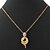 cheap Necklaces-U7®Hot Sale Snake Charm Pendant Necklace 18K Real Gold Platinum Plated Rhinestone Crystal Jewelry Gift for Women